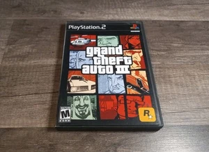 Grand Theft Auto 3 Sony PlayStation 2 No Map No Manual Tested And Works - Picture 1 of 5