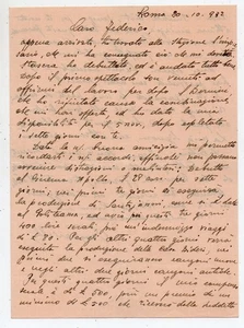 PASQUARIELLO GENNARO - CANTANTE - Lettera Manoscritta e Firmata - NAPOLI 1932 - Picture 1 of 5