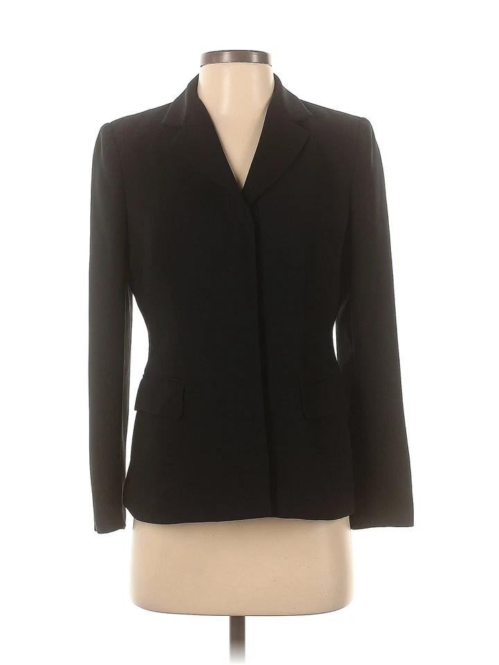 Charter Club女式黑色西装外套4码 — 第 1/2 张图片