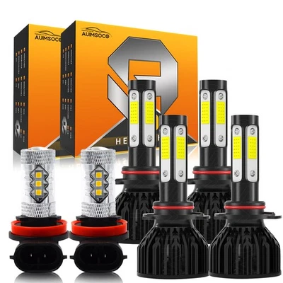 For 2005 2006 2007 2008 2009 2010 Honda Odyssey LED Headlight Hi/Lo + Fog Light - Image 1 of 4