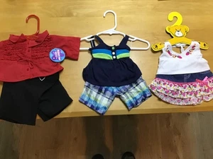 3 Build A Bear outfits Never used - Picture 1 of 4
