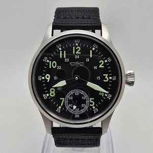 Custom Hand-Built Mechanical Watch - 42mm Vintage Mil-Spec Pilot Homage - Picture 1 of 9
