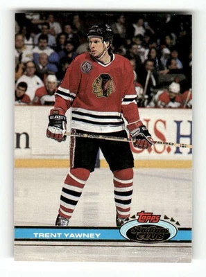 1991-92 Stadium Club Hockey 205 Trent Yawney BXCP14 - Image 1 of 2