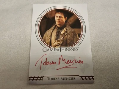 Game Of Thrones Rittenhouse Tobias Menzies Autograph Edmure Tully - Bild 1 von 2