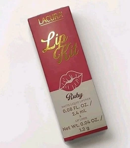 Lacura Lip Kit Ruby Color Matte Liquid Lipstick And Lip Liner NIB Free Shipping - Picture 1 of 4