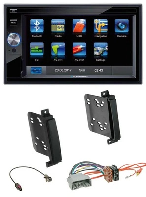 Blaupunkt SD Bluetooth 2DIN MP3 USB AUX Autoradio für Dodge Durango Jeep Grand C - Bild 1 von 4