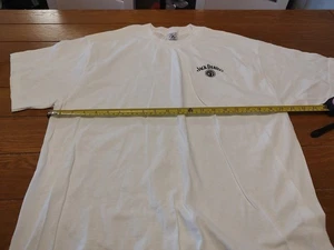 T-shirt bianca vintage NOS Jack Daniels XL punto singolo anni 90 nuova senza etichette vecchia n. 7 - Foto 1 di 4