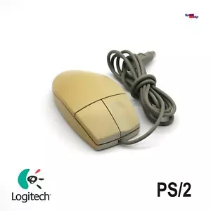 Logitech M-S34 Mouse Ps/2 Connectors Port Retro Vintage PS2 PS-2 106 - Picture 1 of 3