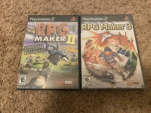 RPG Maker II & RPG Maker 3 (Sony PlayStation 2) - Picture 1 of 5