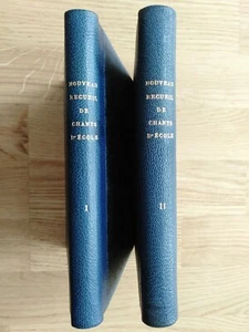 NOUVEAU RECUEIL DE CHANTS D' ECOLE à une ou deux voix -  Mme GEORGES STOESSER - Imagen 1 de 10