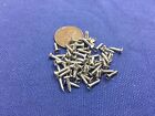 45 pieces 2x8mm Silver Miniature Hardware Parts Pack Small wood Screws hinge c2