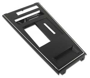 Corvette C3 Shift Console Plate W/O Power Windows & Defroster 1977-1979 - Picture 1 of 3