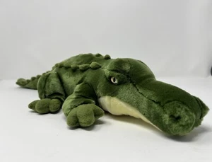 Aurora World 20” Green Crocodile Plush Stuffed Animal Realistic EUC - Picture 1 of 8
