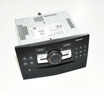 Autoradio CD-Radio  13357129 KOHLEFARBEN PIANO Corsa D Original Delphi - Bild 1 von 4