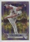2022 Chrome Sonic Purple & Yellow Pulse Refractor /299 Kyle Muller #70 Rookie RC
