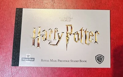 2018 HARRY POTTER PRESTIGE STAMP BOOK COMPLETE MNH - Image 1 of 4