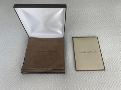 Collar Gargantilla Doble X Cable DAVID YURMAN Plata Esterlina Oro 14K 93G Foto 1 de 2