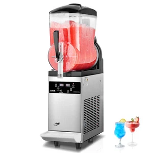 Uimoso 12Lx1 Commercial Slushy Machine Margarita Smoothie Frozen Drink Slushie - Picture 1 of 12