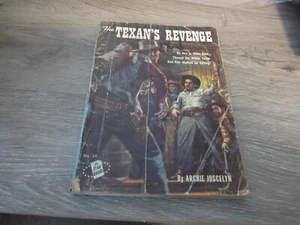 THE TEXAN'S REVENGE BY ARCHIE JOSCELYN  A STAR BKS PULP DIGEST WESTERN NOVEL - Picture 1 of 2