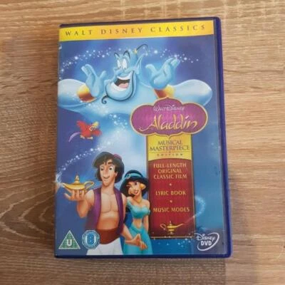 Aladdin Musical Masterpiece DVD Children (2012) Ron Clements Quality Guaranteed - Image 1 of 4
