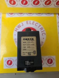 USED OMRON STP-MND-AA-UA,  TIMER 0-10 SEC, 120V 60HZ  - Picture 1 of 4