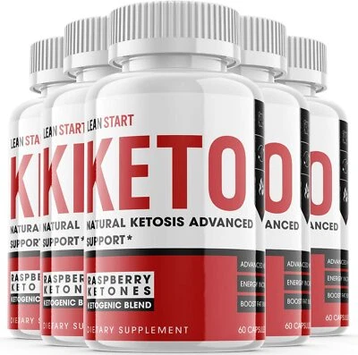 5-Lean Start Keto Diet Pills,Weight Loss,Fat Burner,Appetite Control Supplement - Image 1 of 3