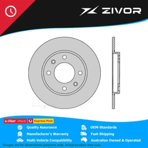 New IBS Brake Disc Rotor - Rear For PEUGEOT 306 HDi N5 2000-2002 #BR276 - Picture 1 of 5