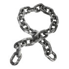 100cm Halloween Decor Chains Fake Realistic Silver-