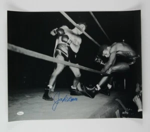 Jake LaMotta The Raging Bull Signed 16x20 Photo (JSA) - A - Picture 1 of 1