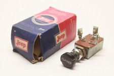 NOS Vintage Jeep Interior Dash Mount EMERGENCY FLASHER Push Pull Switch 962624