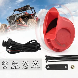 Kit de bocina UTV con interruptor basculante para Polaris RZR General Ranger Can-Am Maverick X3 - Imagen 1 de 13