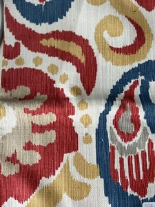 Robert Kaufman Fabric SAPHIRA FIESTA Spain !00% Cotton Fabric  1 Yards X 54” NEW - Picture 1 of 2
