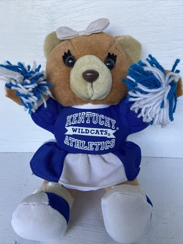 University Of Kentucky Wildcats Cheerleader Vintage Plush 11" Mascot Collectors Cover