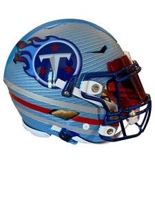 Derrick Henry Full Size Signed Titans Speed Flex Hydro Dip Authentic Helmet COA - Picture 1 of 6