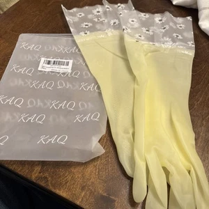 Daisey Rubber Dish Washing Gloves Medium - Picture 1 of 9