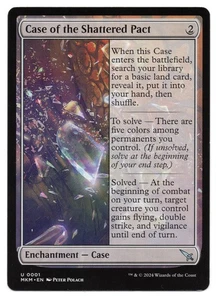 MTG Case of the Shattered Pact | #1 Murders at Karlov Manor | English - Picture 1 of 2