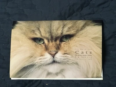 Cats - First Day Issue - Ceremony Program 1988 Broadway Show Winter Garden - Image 1 of 2