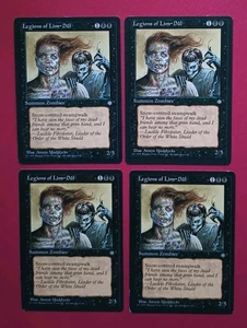 Magic the Gathering MTG Ice Age LEGIONS OF LIM-DUL X 4 LP/EX C 1995! - Picture 1 of 3