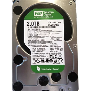 WD WD20EARS-00S8B1 DCM: HBRCHT2ABB (WCAV) Thailand 3.5" 2TB Sata HDD 03/2010 - Picture 1 of 1