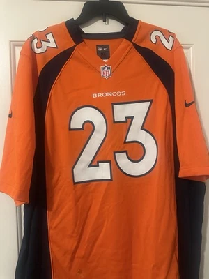 Nike Authentic Denver Broncos Willis McGahee Jersey Sz XL — 第 1/3 张图片