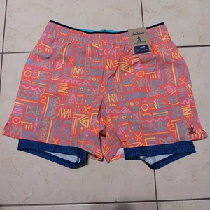Chubbies Men Medium 5.5" Inseam Ultimate Training Shorts Dawn Patrols Multicolor - Picture 1 of 19