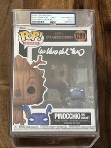 GUILLERMO DEL TORRO SIGNED Pinocchio FUNKO POP #1299 PSA Authentic Encased - Bild 1 von 6