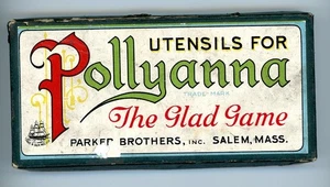 Game 1916 Board  Pollyanna Glad Instructions Parker Brothers Inc Box Original - Picture 1 of 11