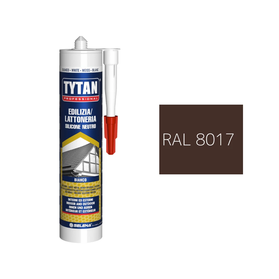 SILICONE NEUTRO TESTA DI MORO EDILIZIA LATTONERIA SIGILLANTE BASSO MODULO 300 ML - Immagine 1 di 1