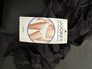 Jockey L52413 Damen schwarz ohne Höschen Linie 3er Pack Bikini Höschen Set Größe 6/M - Bild 1 von 4