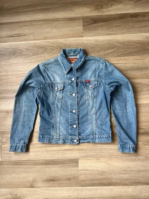 Chaqueta vaquera azul Big Star para mujer bolsillos abotonados talla M vintage Y2K Foto 1 de 4
