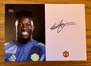 Andre Onana, Manchester United, Official 2024/25 Club Card, Pre Signed, 6x4 - Picture 1 of 1