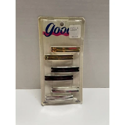NUEVAS pinzas para el cabello vintage Goody #8903 doradas negras plateadas  Foto 1 de 4