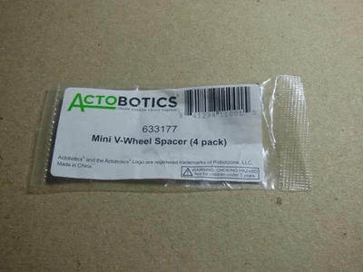 Actobotics - 633177, Mini V-wheel Spacer (4pack), Hard to Find - NIB - Image 1 of 4