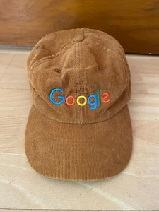 Google Deloitte braune Cordmütze Einheitsgröße Baumwolle bestickt Beechfield - Bild 1 von 9